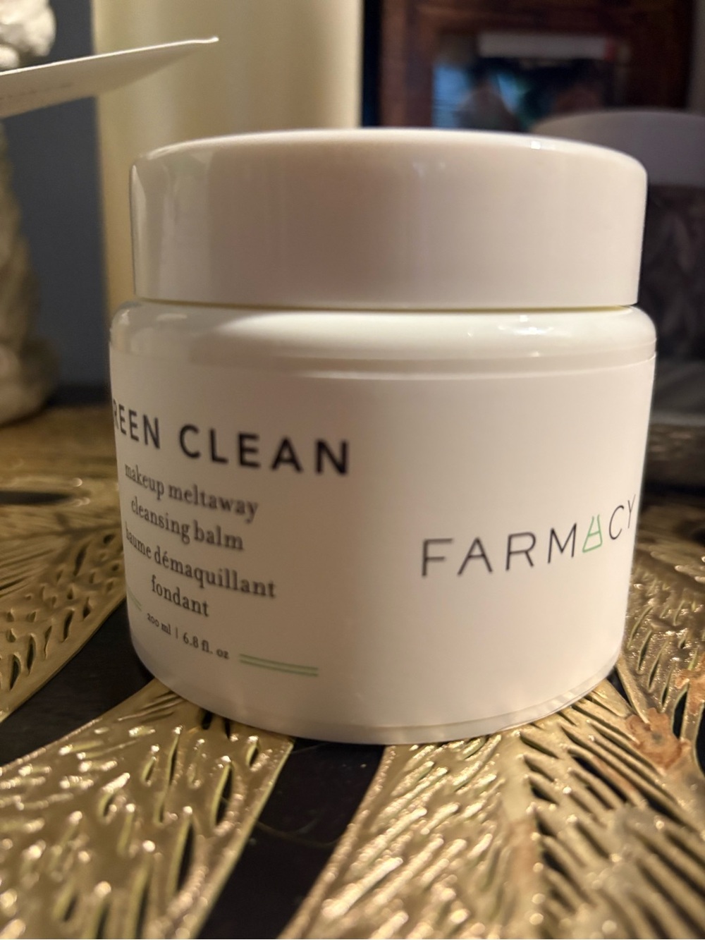 Farmacy Green Clean Makeup Meltaway Cleansing Balm — White